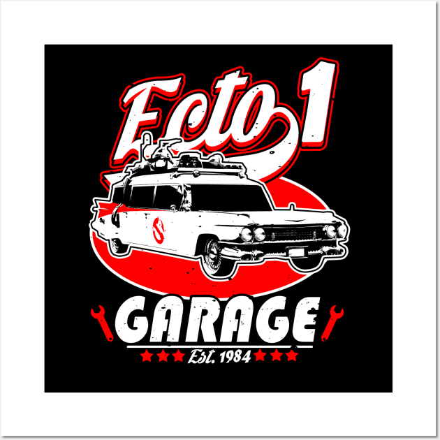 Ecto Garage Wall Art by absolemstudio